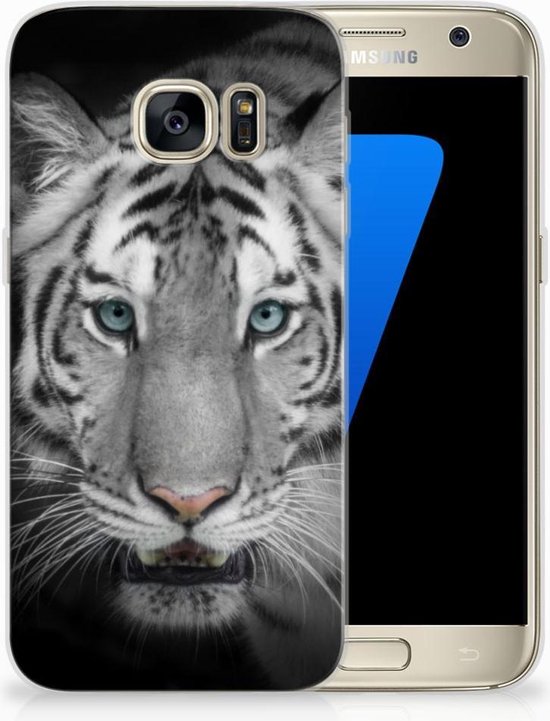 Coque Téléphone pour Samsung Galaxy S7 Coque de Protection Tigre | bol