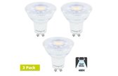 3 Pack - Integral GU10 LED Spot - 4.7W - 4000K Neutraal Wit - Non Dimmable