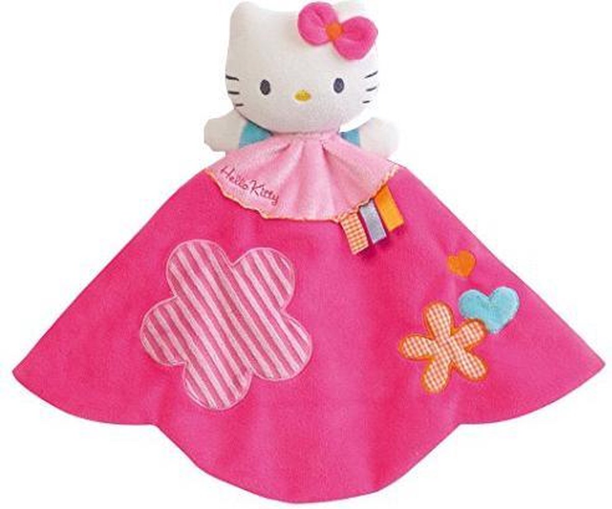 Hello Kitty Knuffeldoekje Doudou Roze 27.4 Cm - Hello Kitty