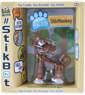 Goliath Stikbot Speelfiguur Aap Bruin 6 Cm