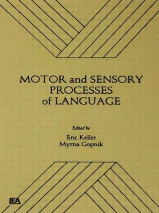 Motor and Sensory Processes of Language - cover