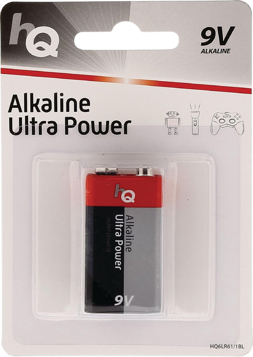 Alkaline Battery 9 V 1-Blister
