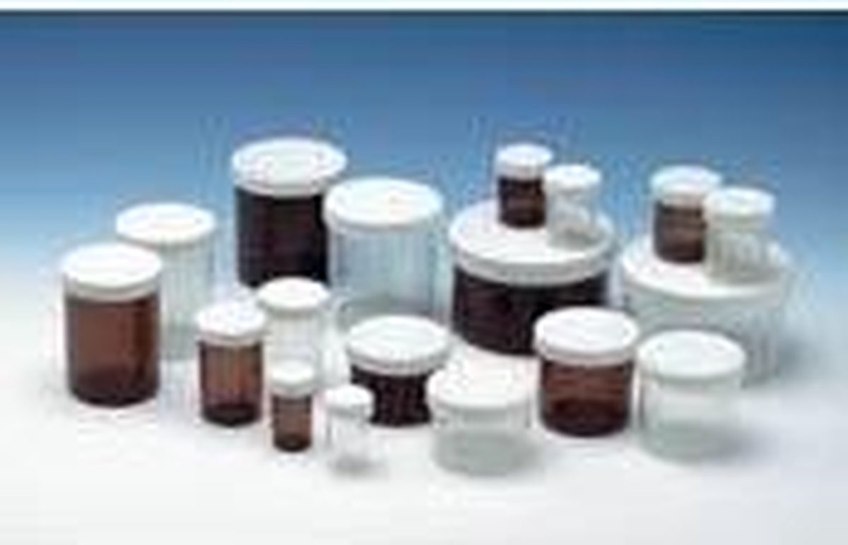 Goedkoopste Tabletflacon 55Ml Bruin M/Dop