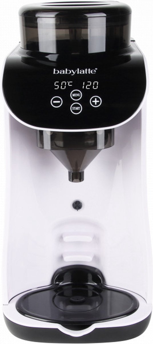 Goedkoopste Babylatte® automatische baby melkmachine - bereidt een melkfles in 7 seconden - bedienbaar met smartphone (zwart