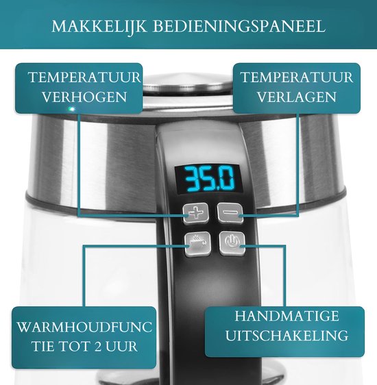 Waterkoker met temperatuurregeling: dit is de beste keuze