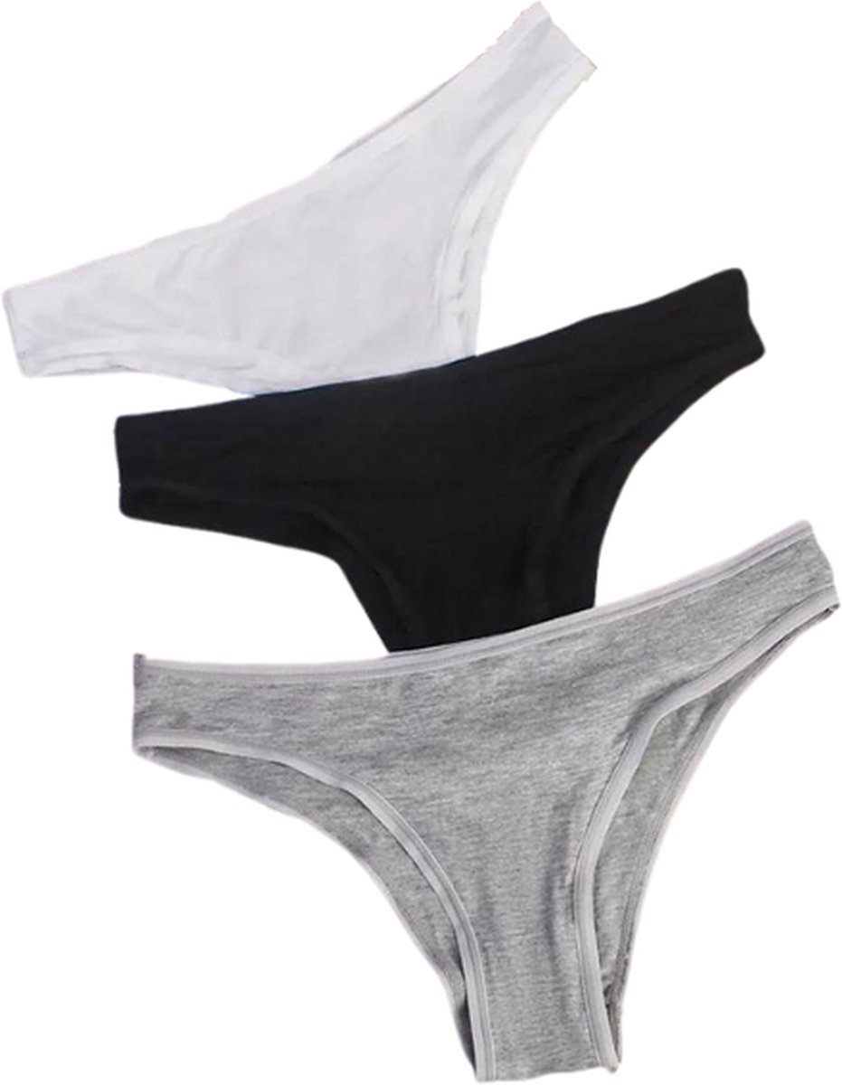 Bamboe Dames Slip | 2 Stuks | Zwart | Maat XL | Duurzaam, Stretchy en Superzacht!