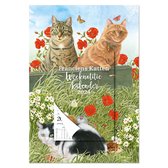 Franciens Katten Weekkalender op schild Klaproos 2024