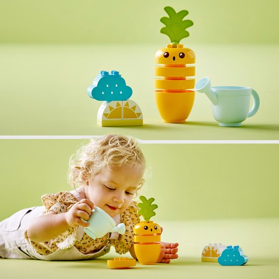LEGO DUPLO Mijn eerste Groeiende wortel Speelset - 10981 van Merkloos — afbeelding 3