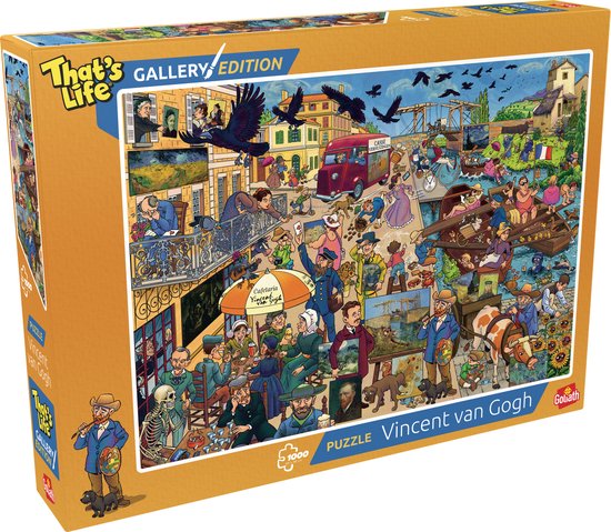 Eurographics 1000 Teile Puzzle – Sonnenblumen Von Vincent Van Gogh, 68x48 Cm