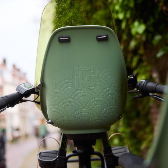 Urban Iki Fietsstoeltje Voor - Icho Green/Bincho Black van Urban Iki — afbeelding 2
