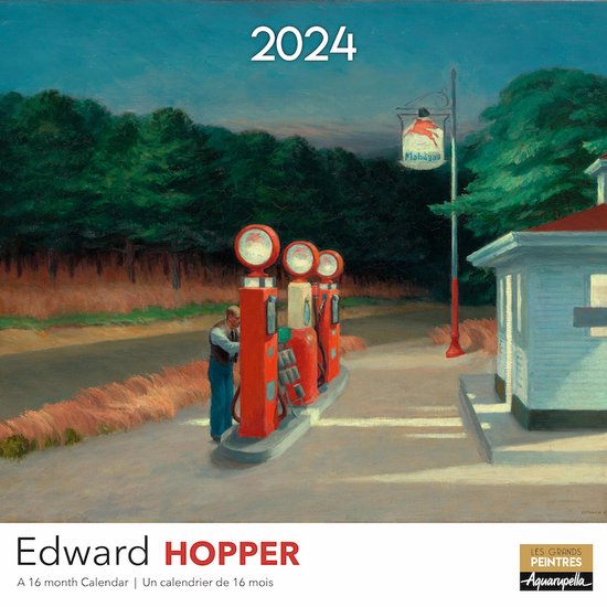 Edward Hopper Kalender 2024