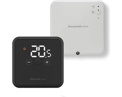 Honeywell Home - DT4R - ruimtethermostaat draadloos - zwart - draadloos - honeywell thermostaat