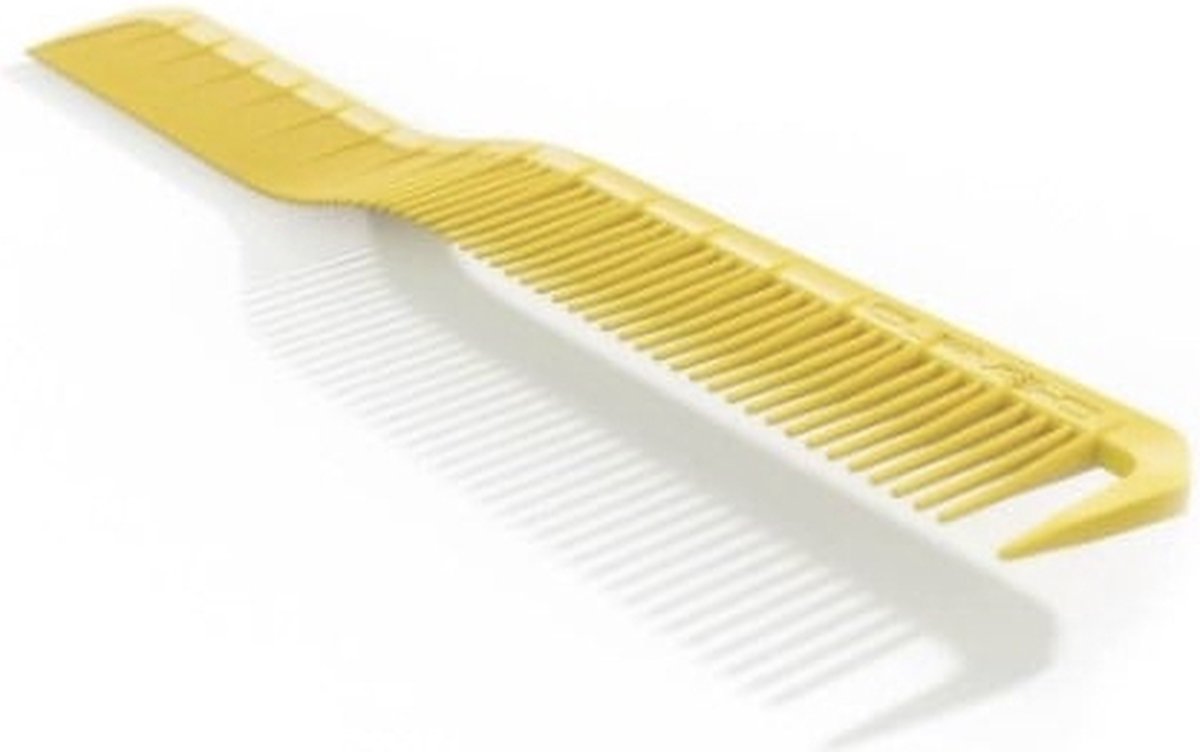 Curve-O Kam Specialist Plus Combs Left-Handed Hard Cutting Comb Mellow Yellow