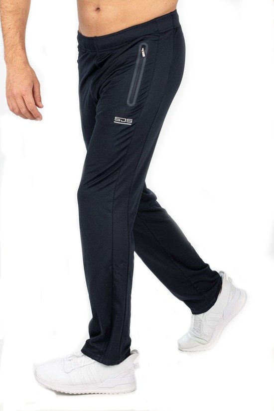 Sjeng Sports MATT - Broek - Heren - Donkerblauw - Powerstretch stof met Seal-On zakken - Verstelbare trainingsbroek
