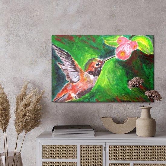 Peinture Roi - Toile Vogel - 90 x 60 cm