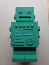 Tirelire Robot KG Design - Menthe