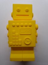 Tirelire Robot KG Design - Jaune