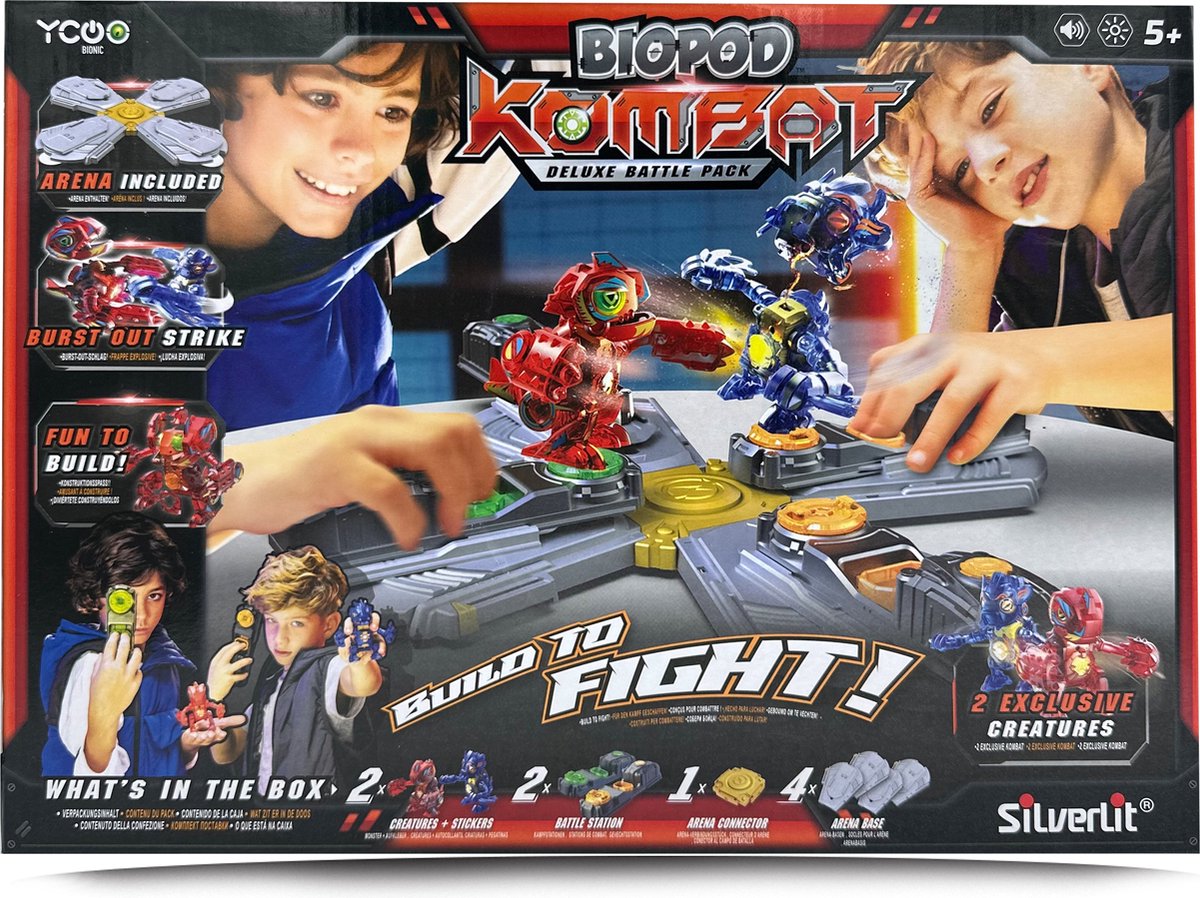 Biopod Kombat Et Son Arene Deluxe à Prix Carrefour