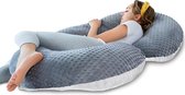 Sleepcomfort - C-Vorm Zwangerschapskussens – Zijslaapkussen – Voedingskussen – Body Pillow - lichaamskussen - 150x70cm
