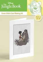 Disney Cross Stitch Card Making Kit 005 The Jungle Book