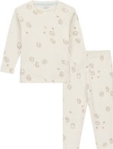 Prénatal Pyjama Meisje & Jongen Maat 80 - Pyjama Kinderen - Kinderkleding Jongens & Meisjes - Gebroken Wit
