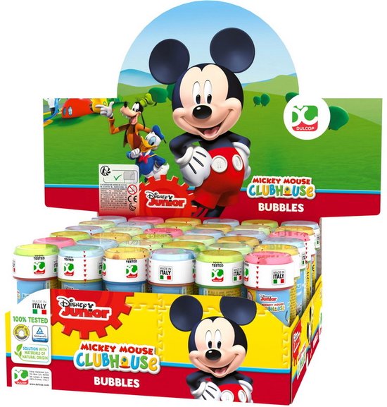 Bellenblaas Mickey Mouse 36 stuks - Bellen blazen – Kinderverjaardag - Disney bellenblaas
