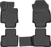 XTR rubberen voetmatten geschickt voor Toyota RAV 4 V 12/2018-Vandaag, Hybrid