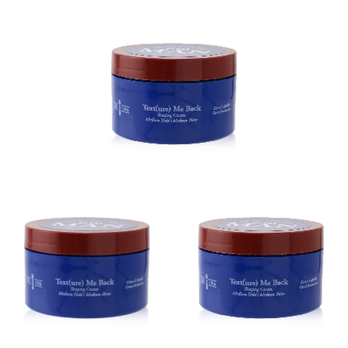 CHI MAN - Texture Me Back Shaping Cream - 3 x 85gr