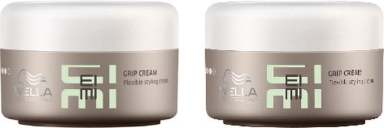 Wella EIMI - Grip Cream - Flexible Styling Cream - 2 x 75ml