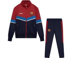 FC Barcelona trainingspak heren - Maat S - Voetbaltrainingspak - Volwassenen - Voetbal