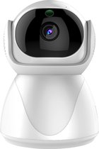 Fuegobird Indoor IP Camera - 1080P - Beveiligingscamera - Huisdiercamera - Baby camera - Compatibel met 2.4G/5G WIFI - Werkt met app - Wit
