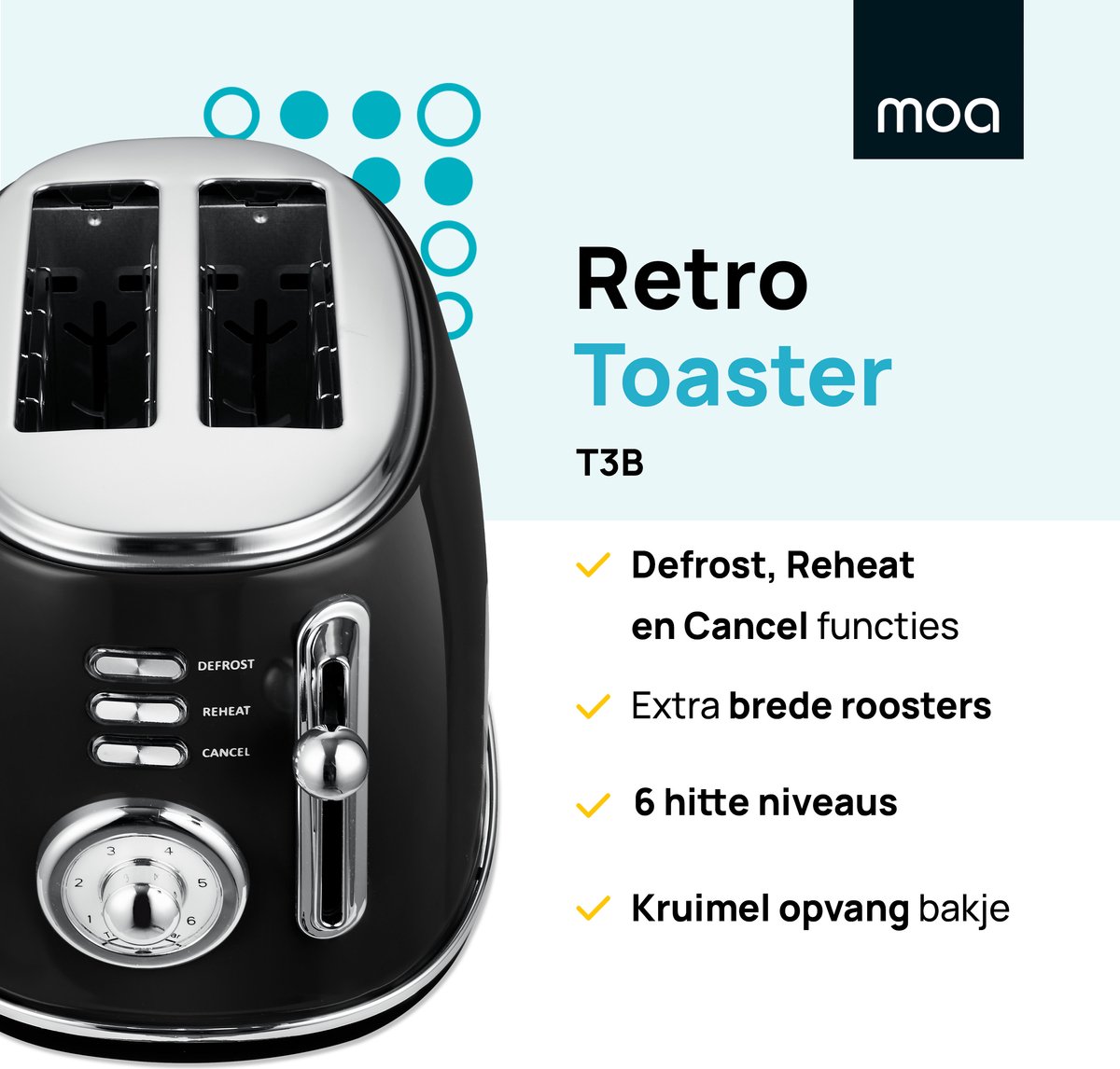 Toaster Russell Hobbs Léchell® Broodrooster Met Tostiklemmen