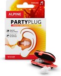 Alpine PartyPlug - Oordoppen - Comfortabele earplugs voor muziekevenementen, concerten en festivals - Voorkomt gehoorschade - Transparant - SNR 19 dB