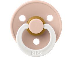 Bibs Blush Glow - maat 1 - Glow in the Dark - Natuurrubber - Leeftijd: 0 tot 6 maanden