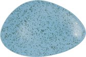 Platt tallrik Ariane Oxide Driehoekig Keramisch Blauw (Ø 29 cm) (6 Stuks)