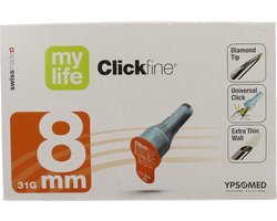 Mylife Clickfine Pennaald 8Mm - 100St