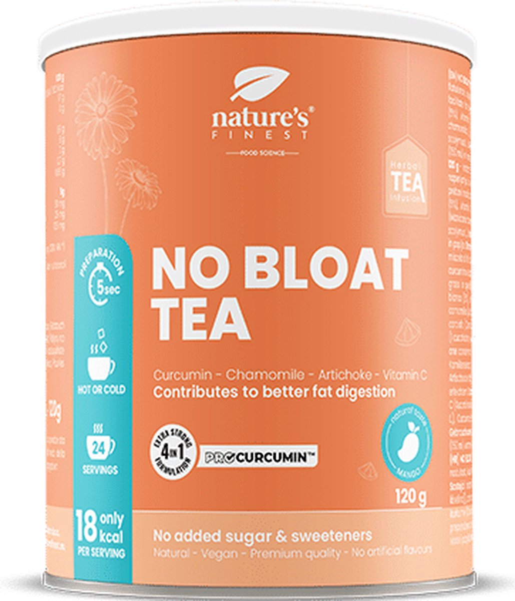 Goedkoopste Nature's Finest No Bloat Tea - Natuurlijke Thee tegen Opgeblazen Gevoel - Ondersteunt Spijsvertering - Bevordert Leverdetox - Helpt bij Gewichtsverlies - Zonder Toegevoegde Suikers