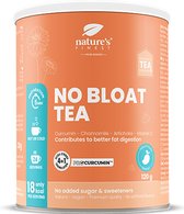 No Bloat Tea - Natuurlijke verteringsthee met curcumine, artisjok extract, kamille extract en vitamine C - Helpt bij een opgeblazen gevoel, spijsvertering, ontgifting van de lever en gewichtsverlies