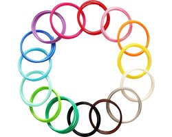 Filament PLA - Extra 3D Pen Vullingen - 4 Verschillende Kleuren Vullingen - 40 Meter Navulling