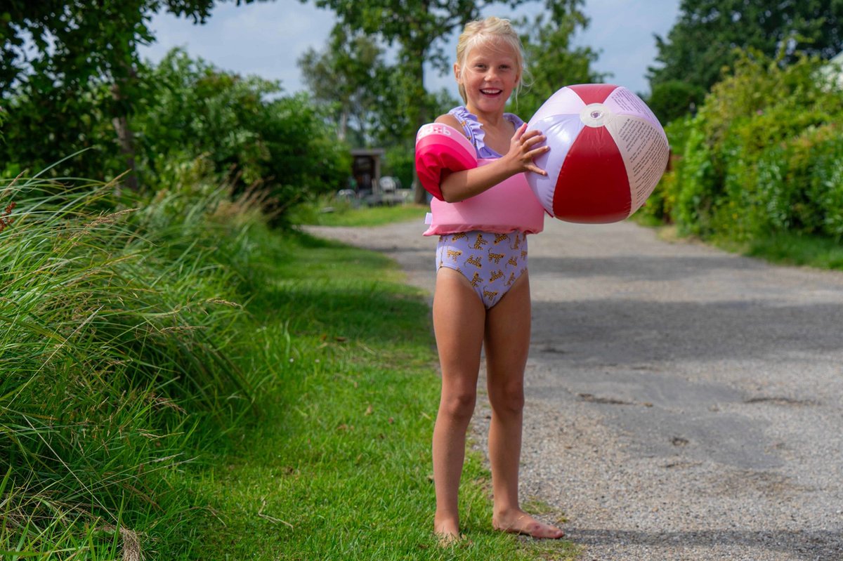 DOBBO Roze - Puddle Jumper - Zwembandjes - Zwemvest - Zwemvleugels - voor Kind van 2 tot 6 jaar - 15 tot 30kg - Roze — afbeelding 6