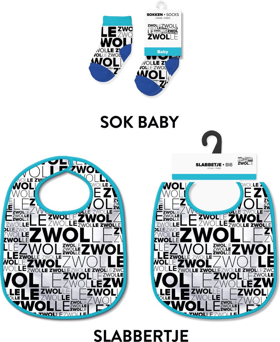 Slabbetjes en sokken met tekst - Baby cadeautjes en kraamcadeautjes - Zwolle