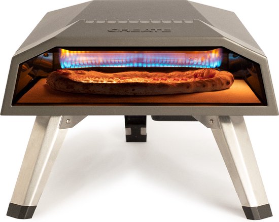 Foto: Create draagbare gaspizzaoven 390 c 500 c 30cm flame out pizza maker pro 12