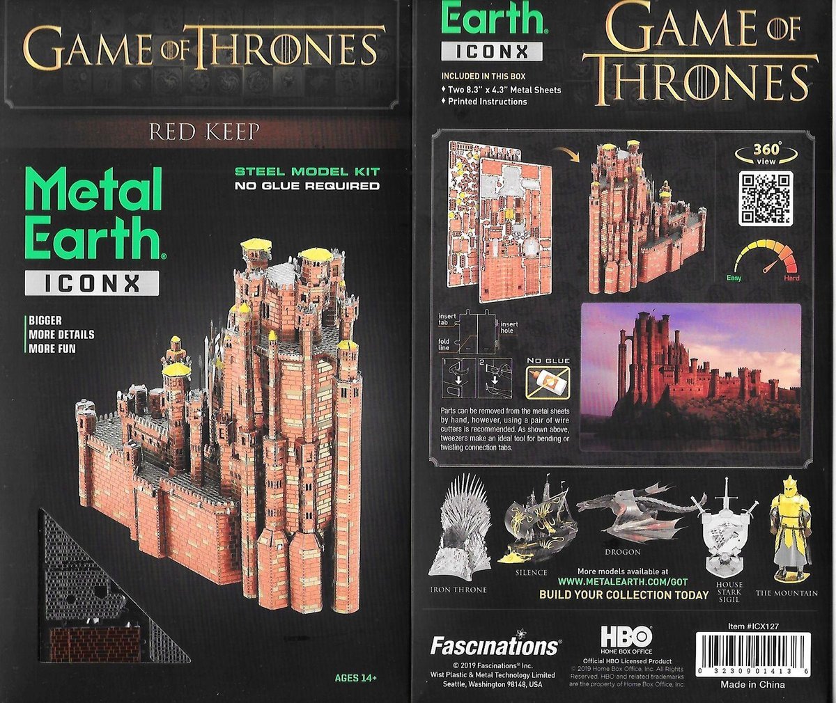 METAL EARTH Iconx - Red Keep — afbeelding 9