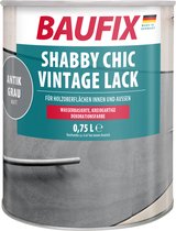 BAUFIX Shabby Chic Vintage lak antiek grijs 0,75 Liter