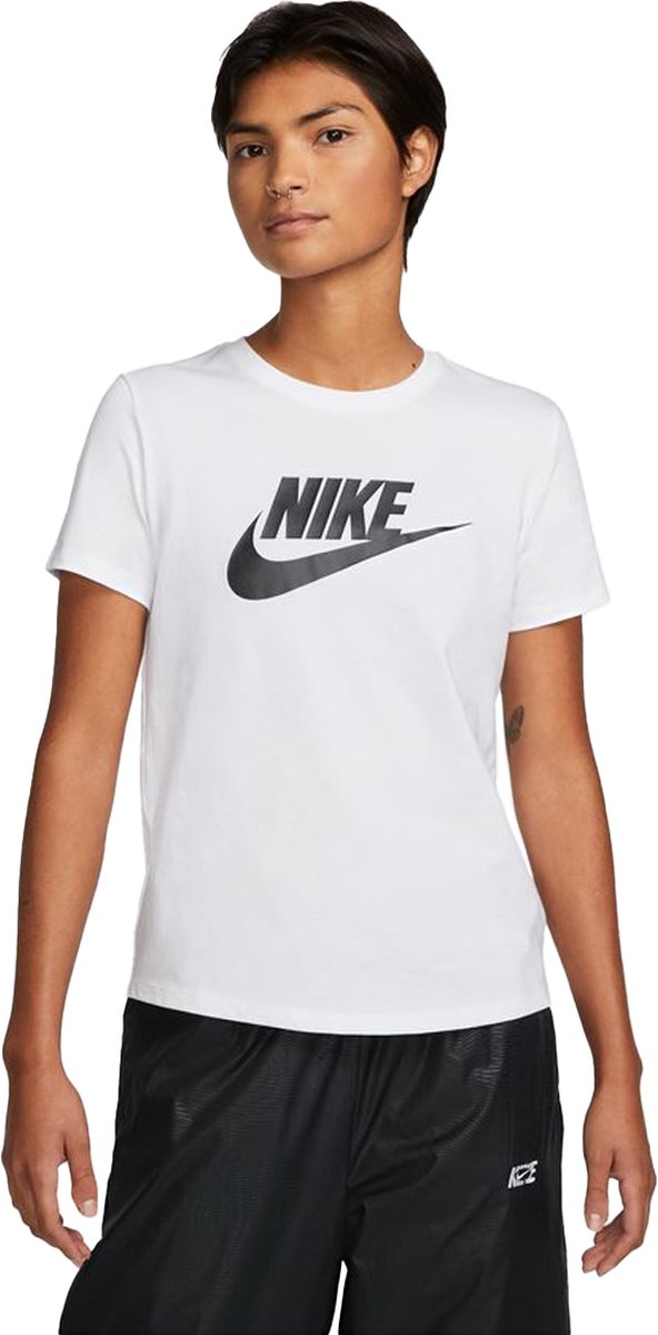 Nike Sportkleding Essentiële T-Shirt Sportwear Vrouwen Wit