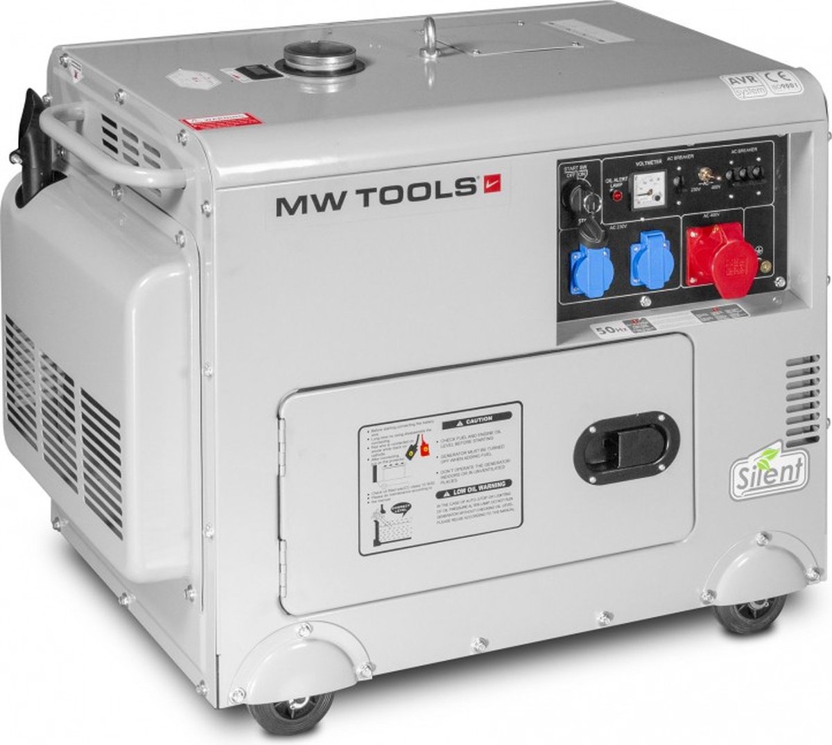 Diesel generator 6,0kW 3x400V+1x230V MW Tools - MW Tools