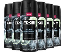 AXE - Premium Deodorant Bodyspray - Fine Fragrance Collection - Aqua Bergamot - 6 x 150 ml