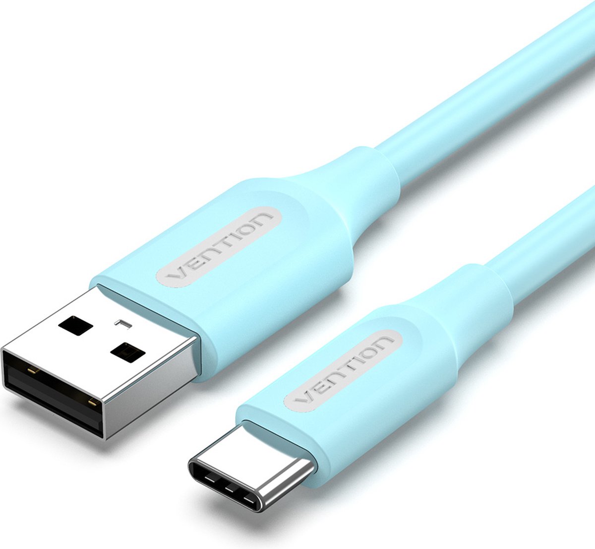 Vention COKSF USB-kabel USB 2.0 1 m USB A USB C Blauw