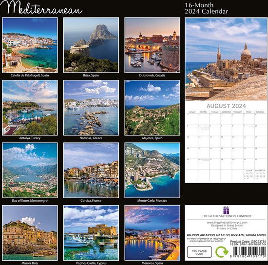 Mediterranean Kalender 2024