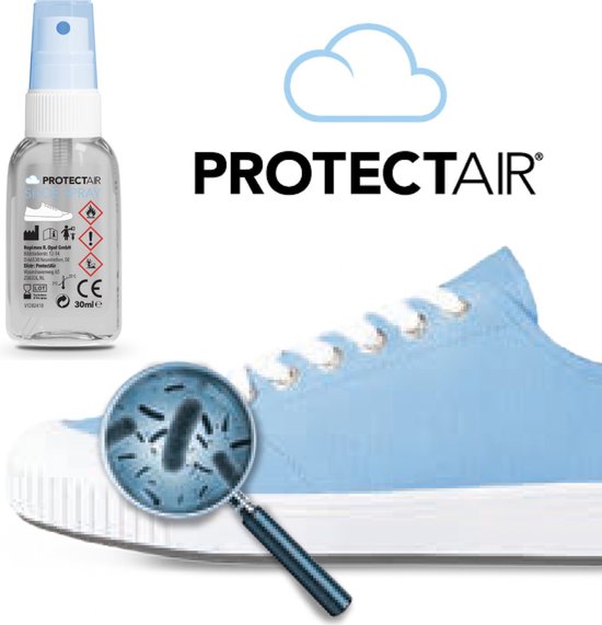 ProtectAir Schoenspray (30 ml) anti-schimmel en anti-bacterieel | 10 Day fresh!